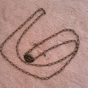 Katia Designs Stylish Brassed Chain Necklace: I Am The Storm